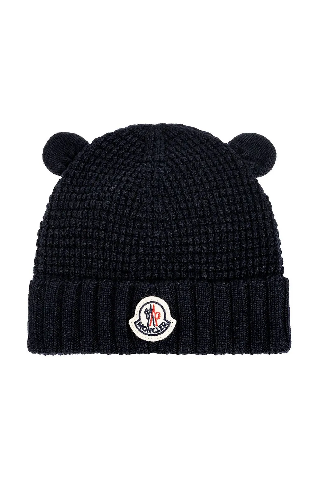 Moncler Enfant Teddy Bear Ears Beanie