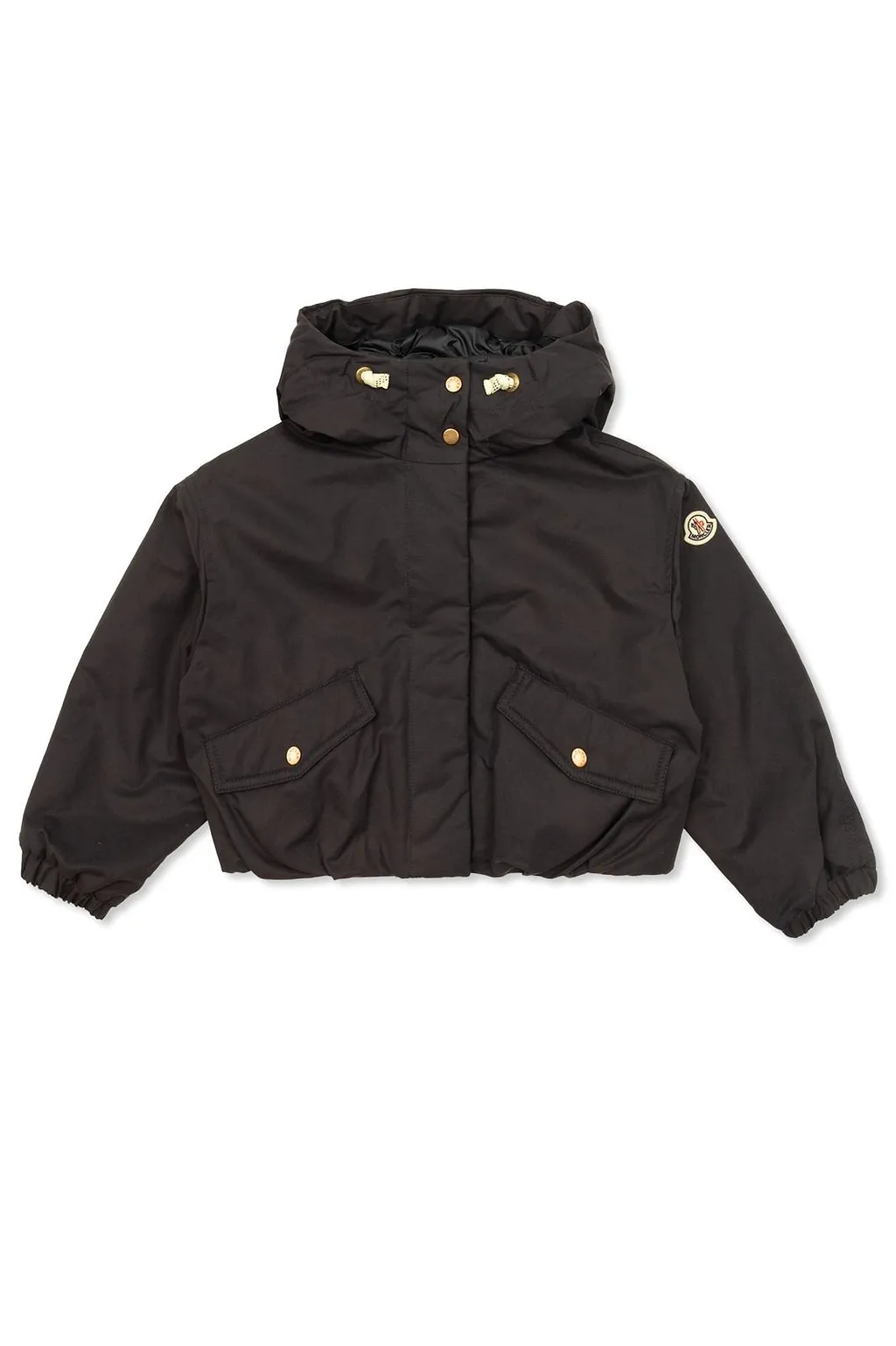Moncler Enfant Eucalyptus Hooded Down Jacket