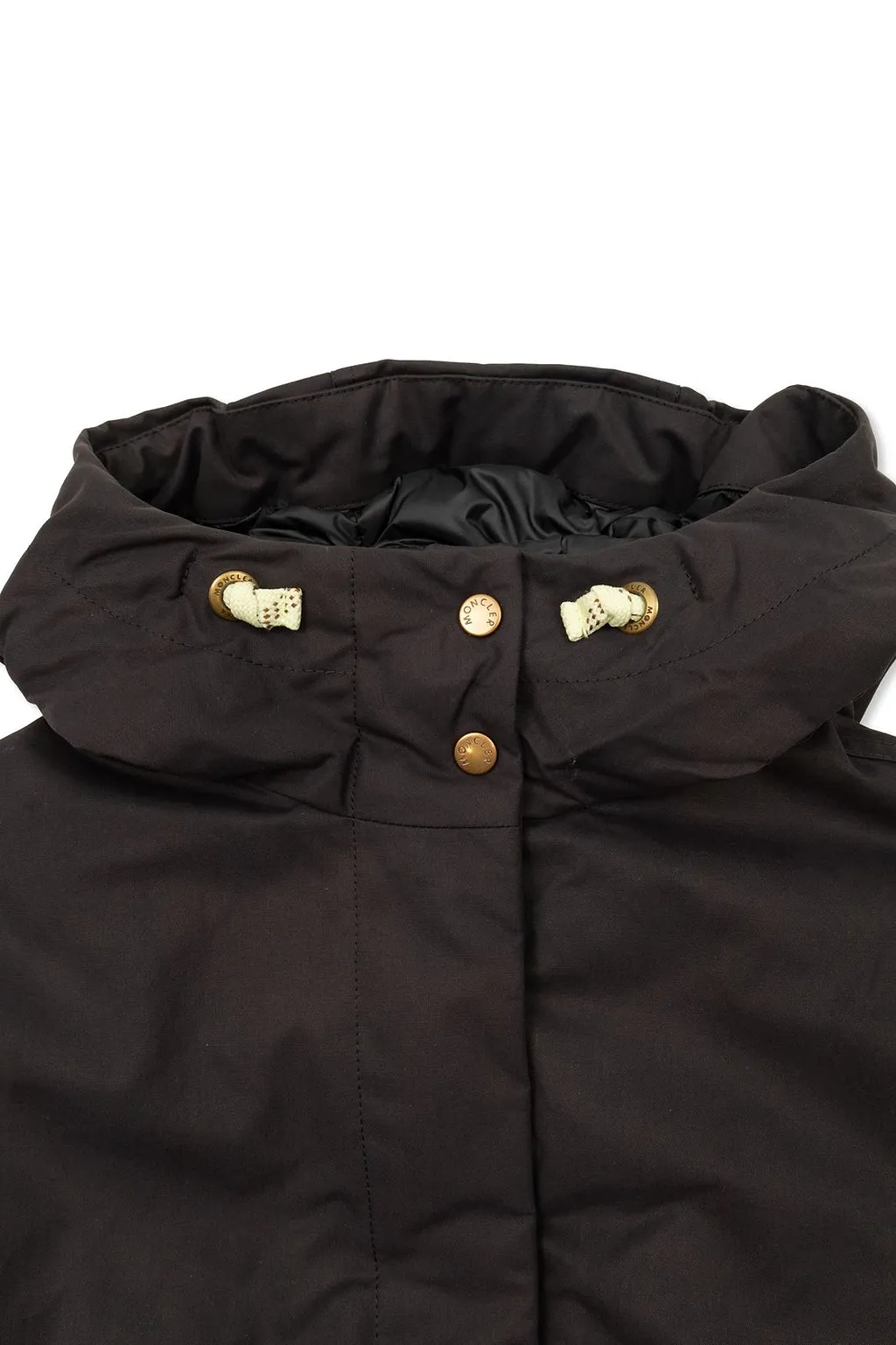 Moncler Enfant Eucalyptus Hooded Down Jacket