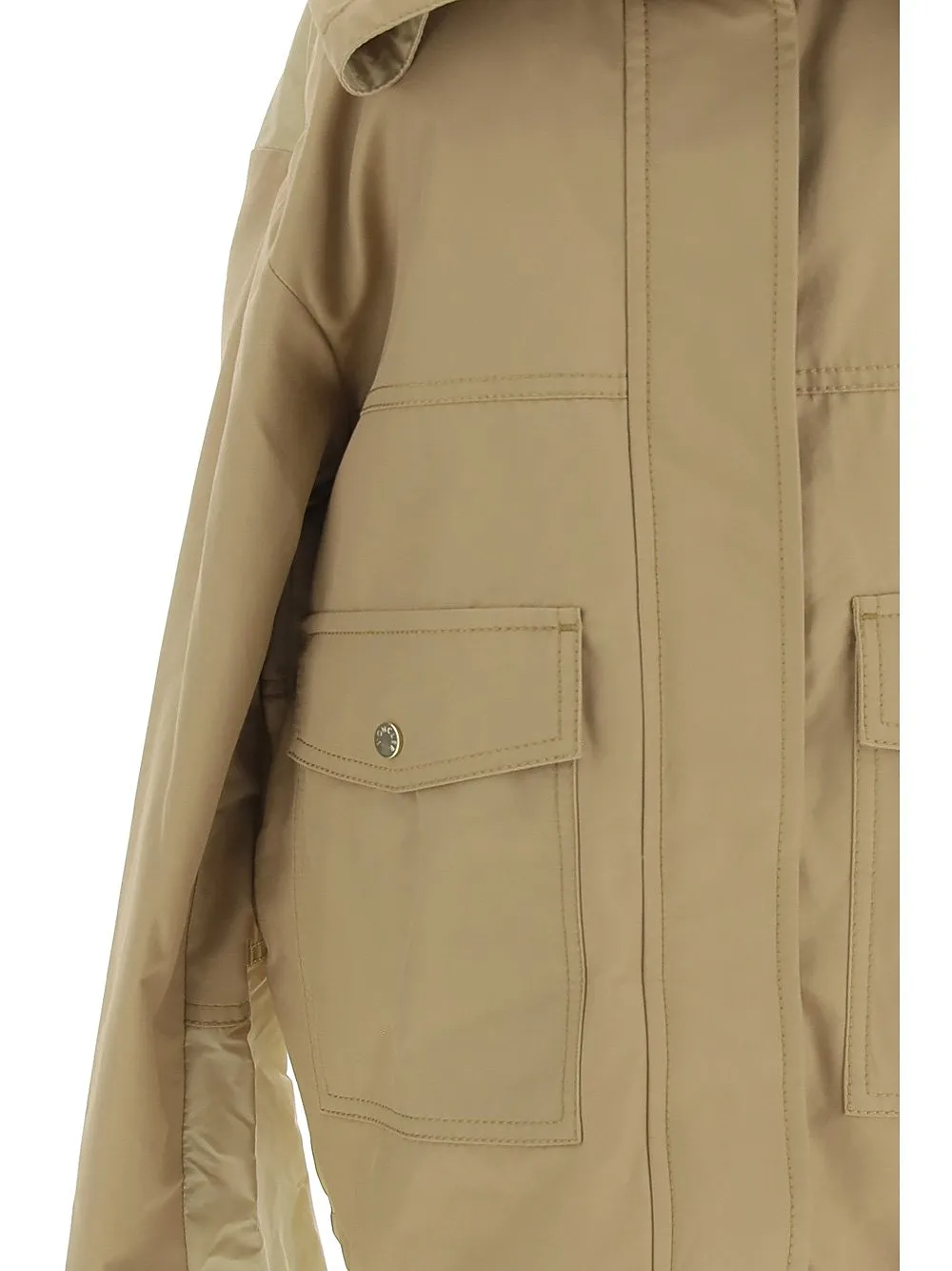 Graie Logo Patch Hooded Jacket