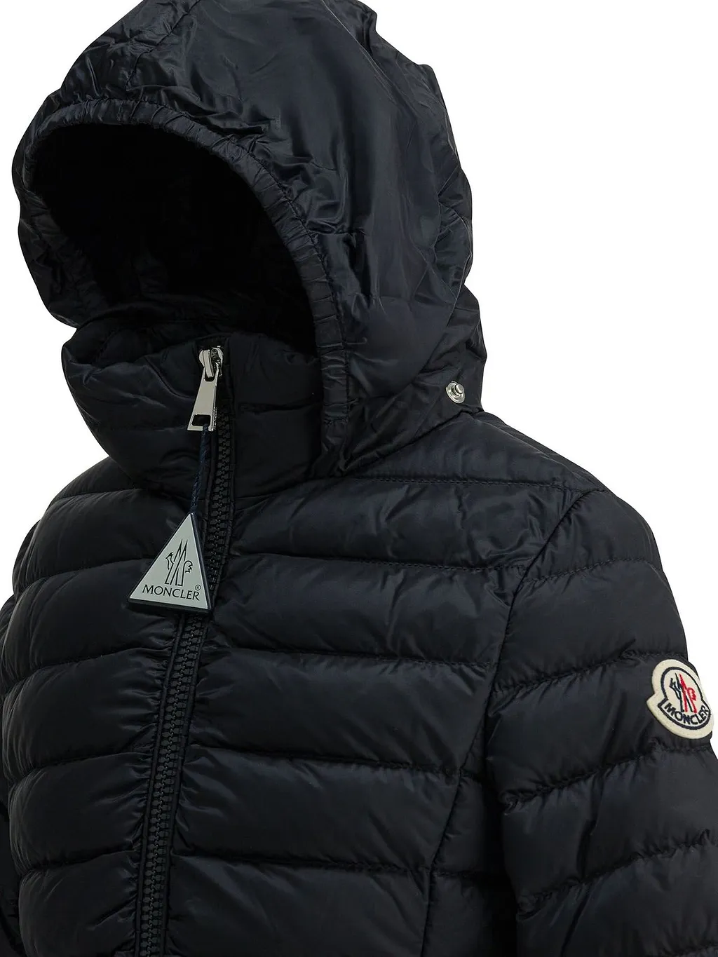 Moncler Enfant Ige Hooded Down Jacket