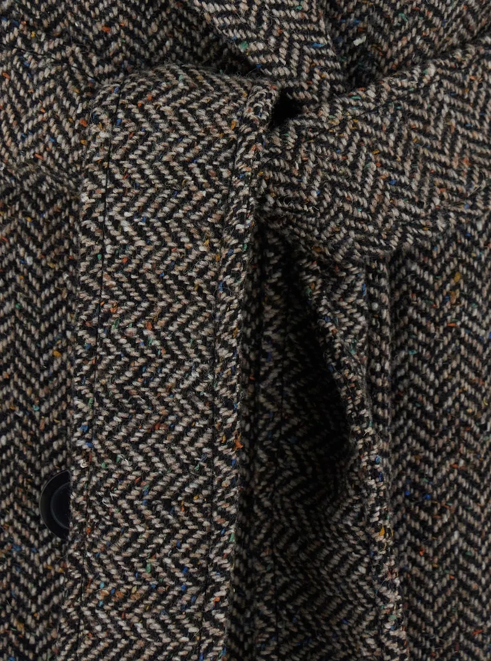 Momonì Belted Houndstooth Coat