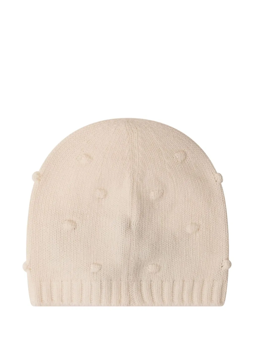 Moncler Enfant Logo Patch Knitted Beanie