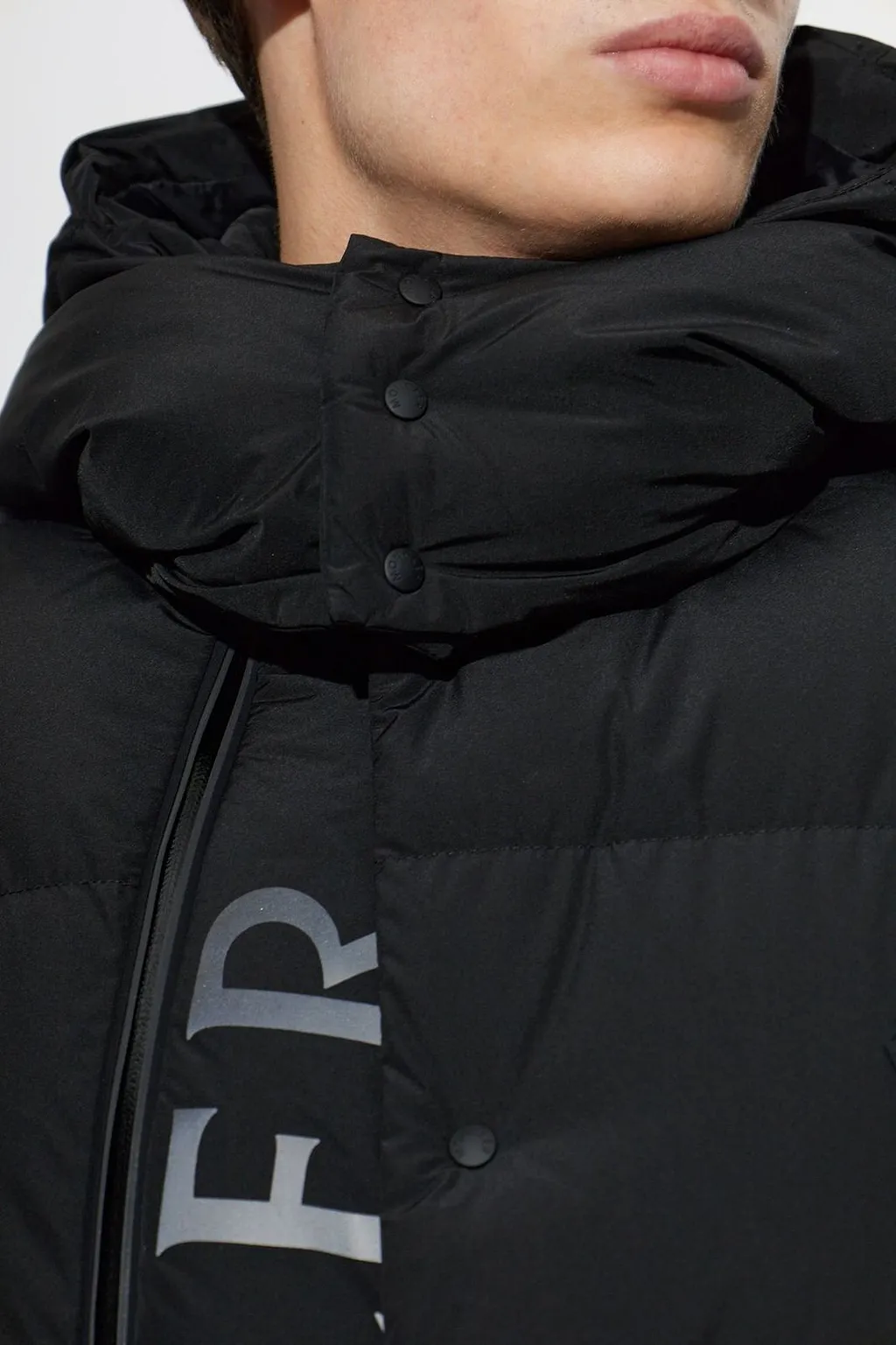 Moncler Aeclaire Hooded Down Vest