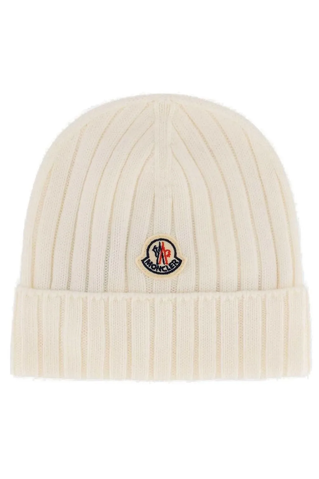 Moncler Enfant Logo Patch Knitted Beanie