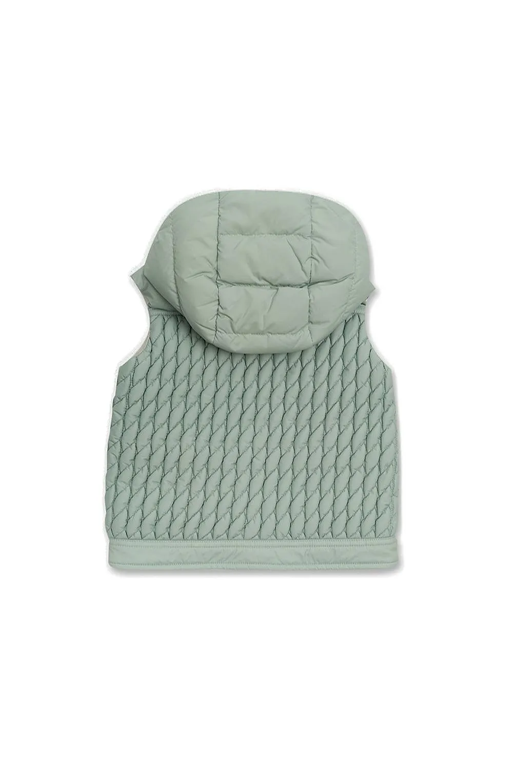 Moncler Enfant Logo Patch Quilted Vest
