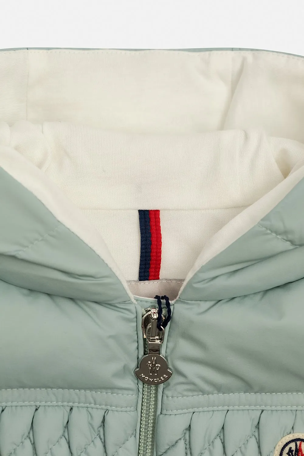 Moncler Enfant Logo Patch Quilted Vest