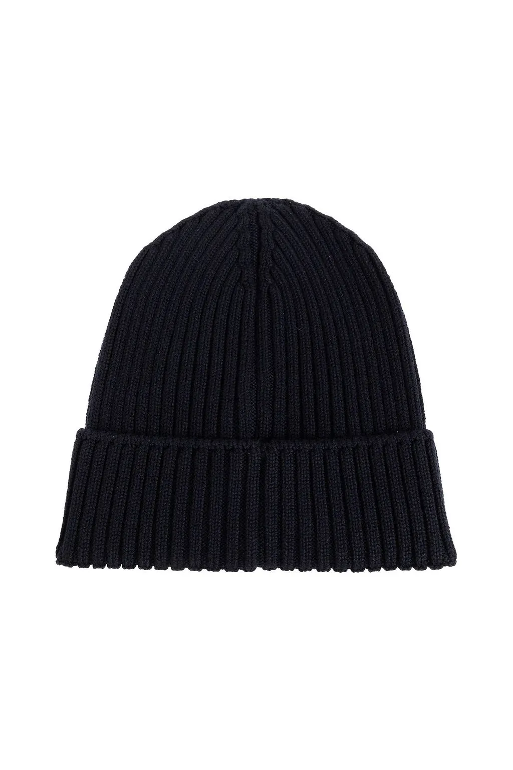 Moncler Enfant Logo Patch Ribbed-Knit Beanie