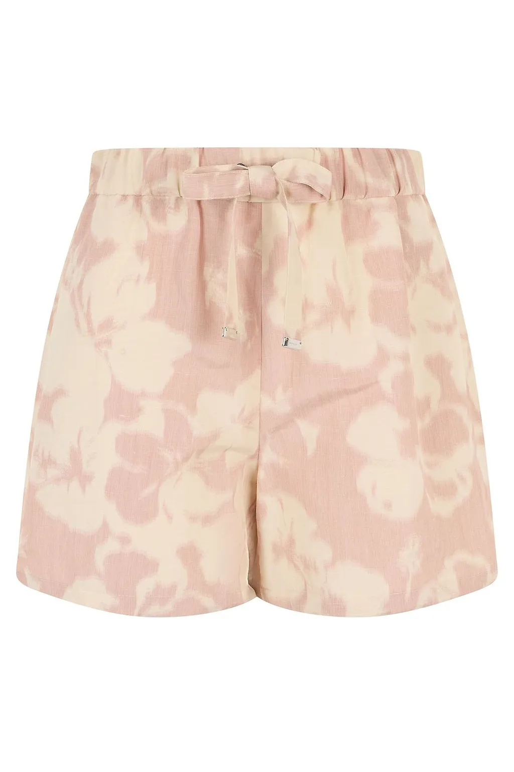 Moncler Floral Printed Drawstring Shorts