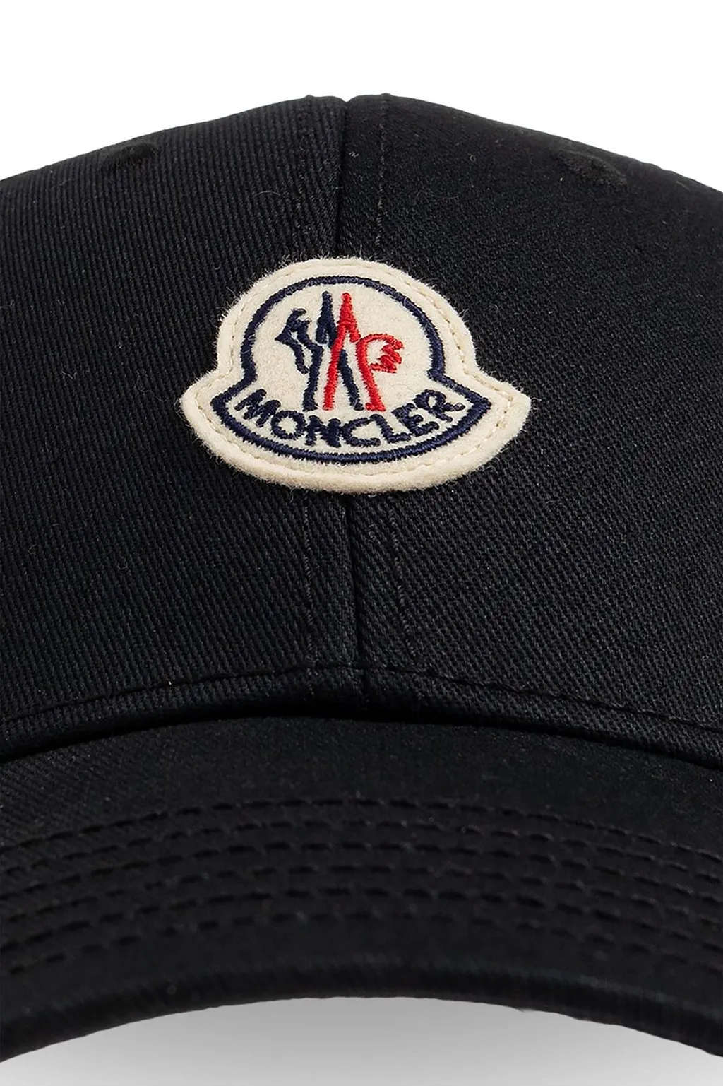 Gabardine Logo Patch Baseball Cap