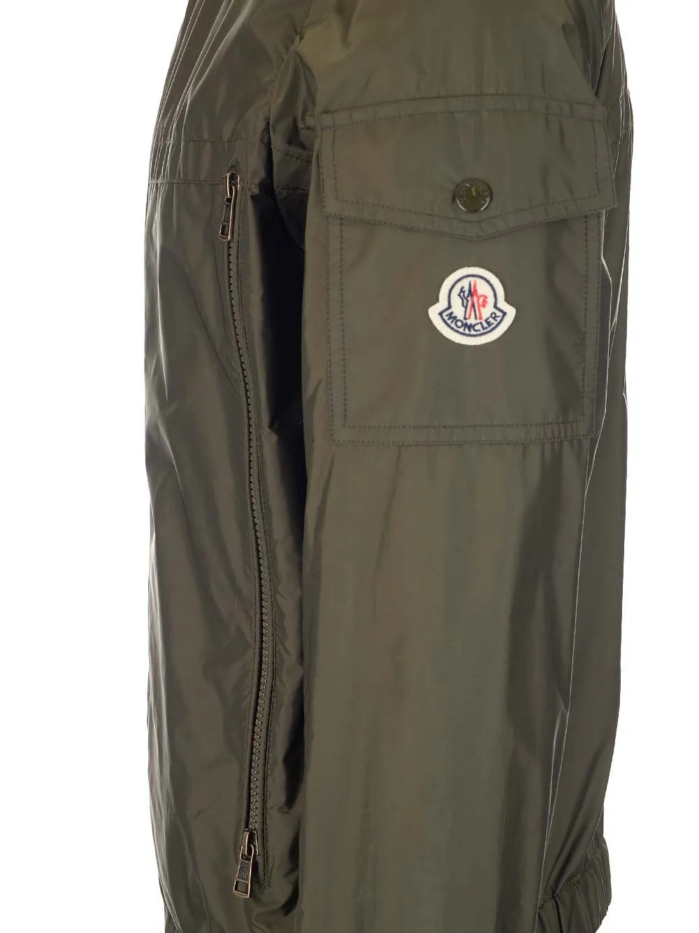 Moncler Gennai Zipped Raincoat