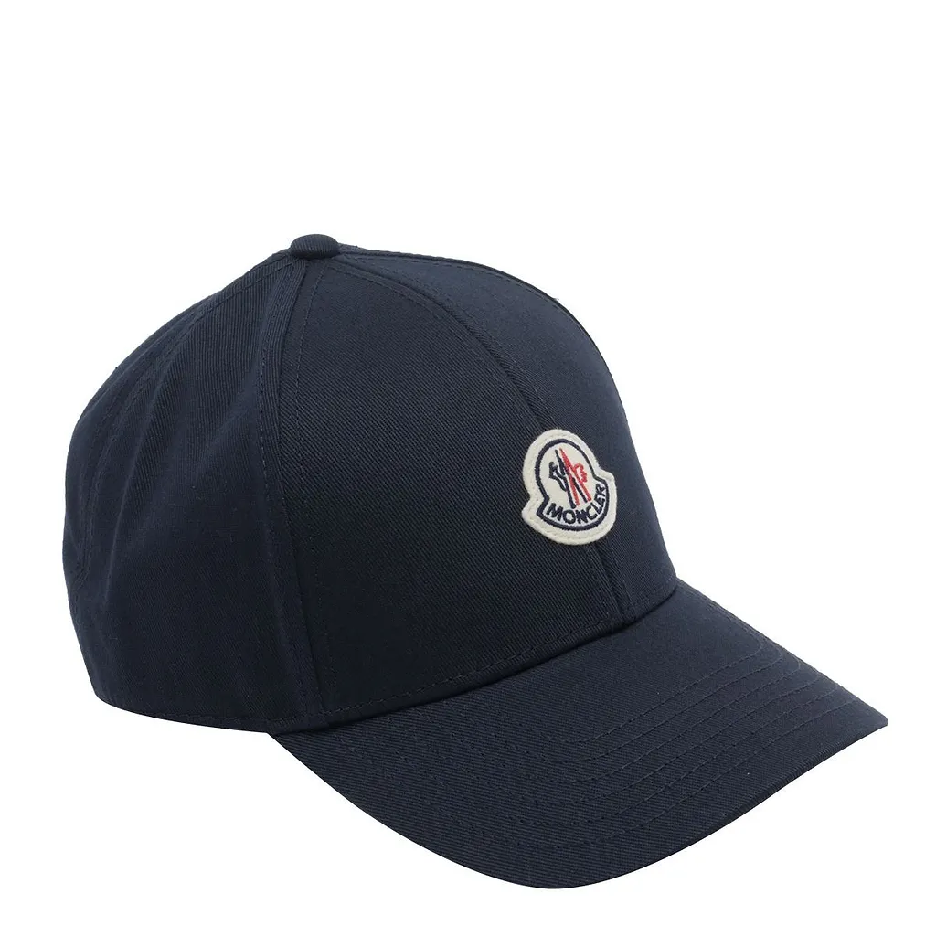 Moncler Logo Patch Baseball Cap
