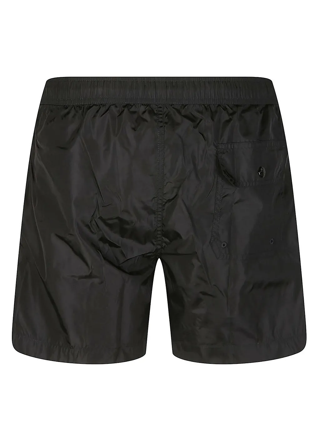 Moncler Logo Patch Boxer Swim Shorts