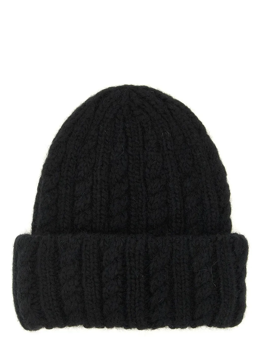 Moncler Logo Patch Knitted Beanie