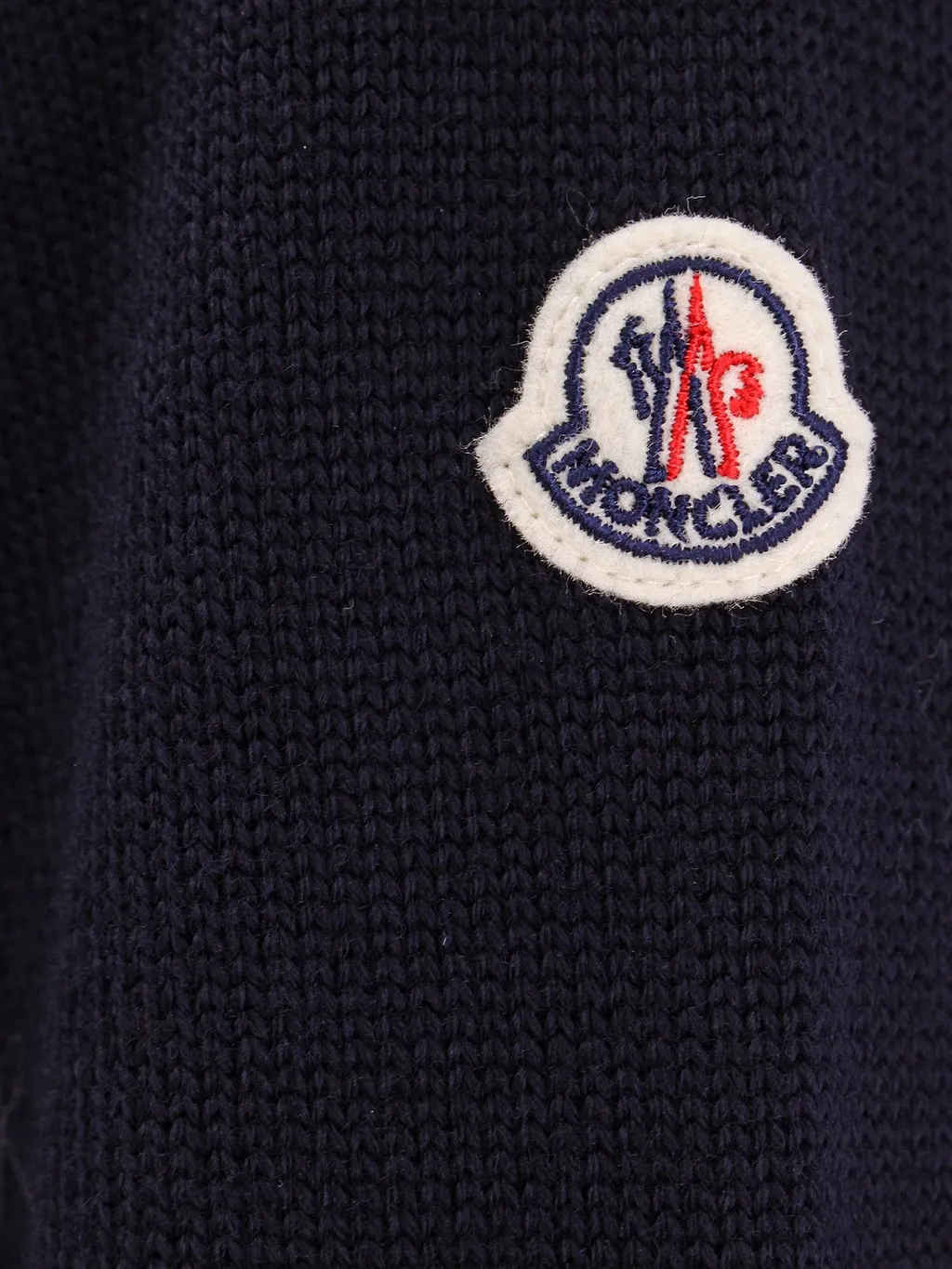 Moncler Logo Patch Buttoned Padded Jacket