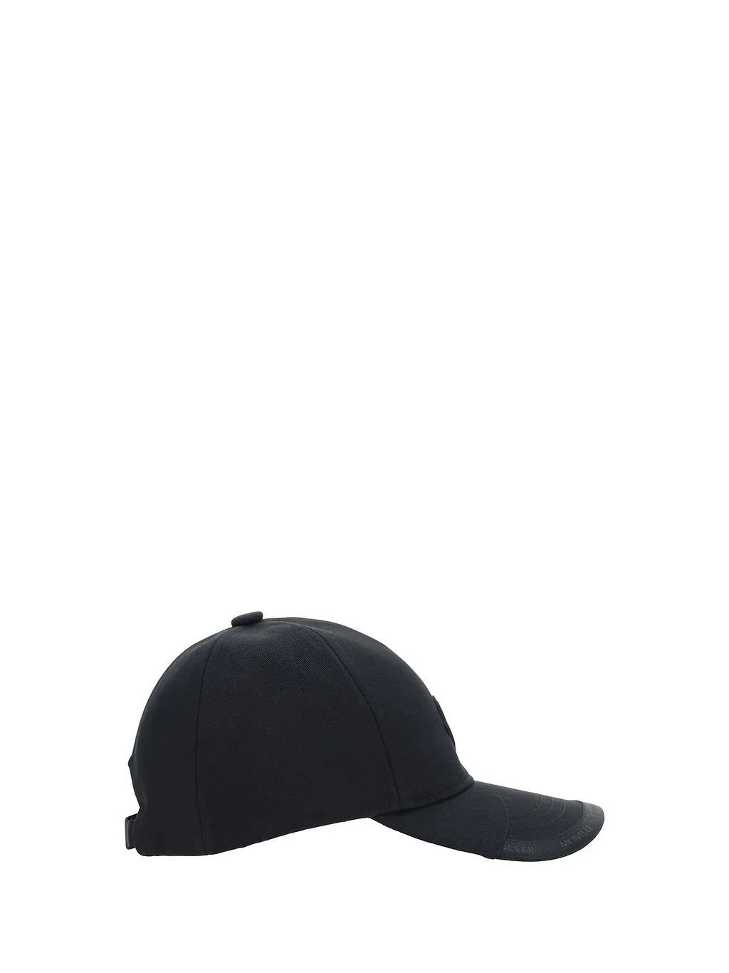 Moncler Logo Patch Curved Peak Baseball Cap