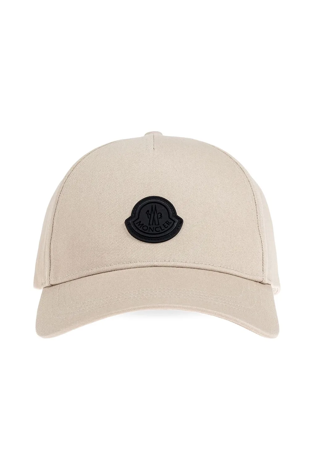 Moncler Logo Patch Curved Peak Baseball Cap