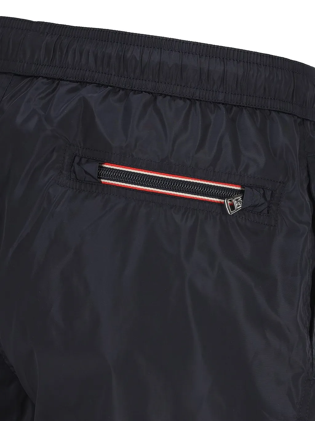Moncler Logo Patch Drawstring Swim Shorts