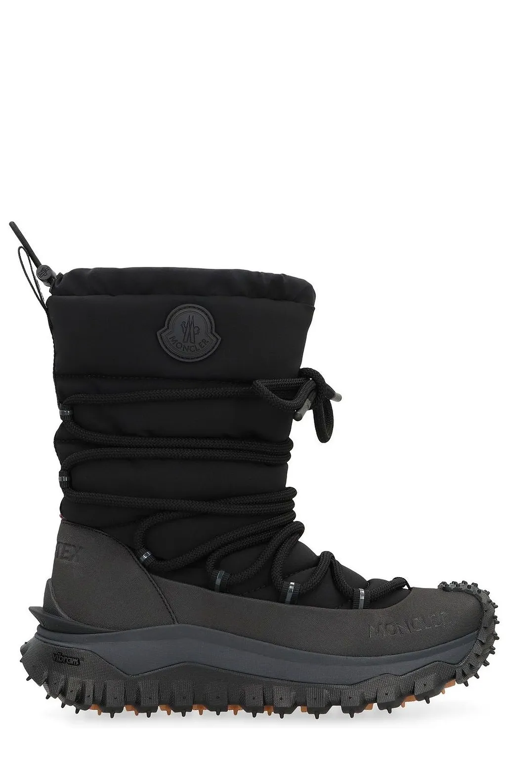 Moncler Logo Patch High Trailgrip Boots