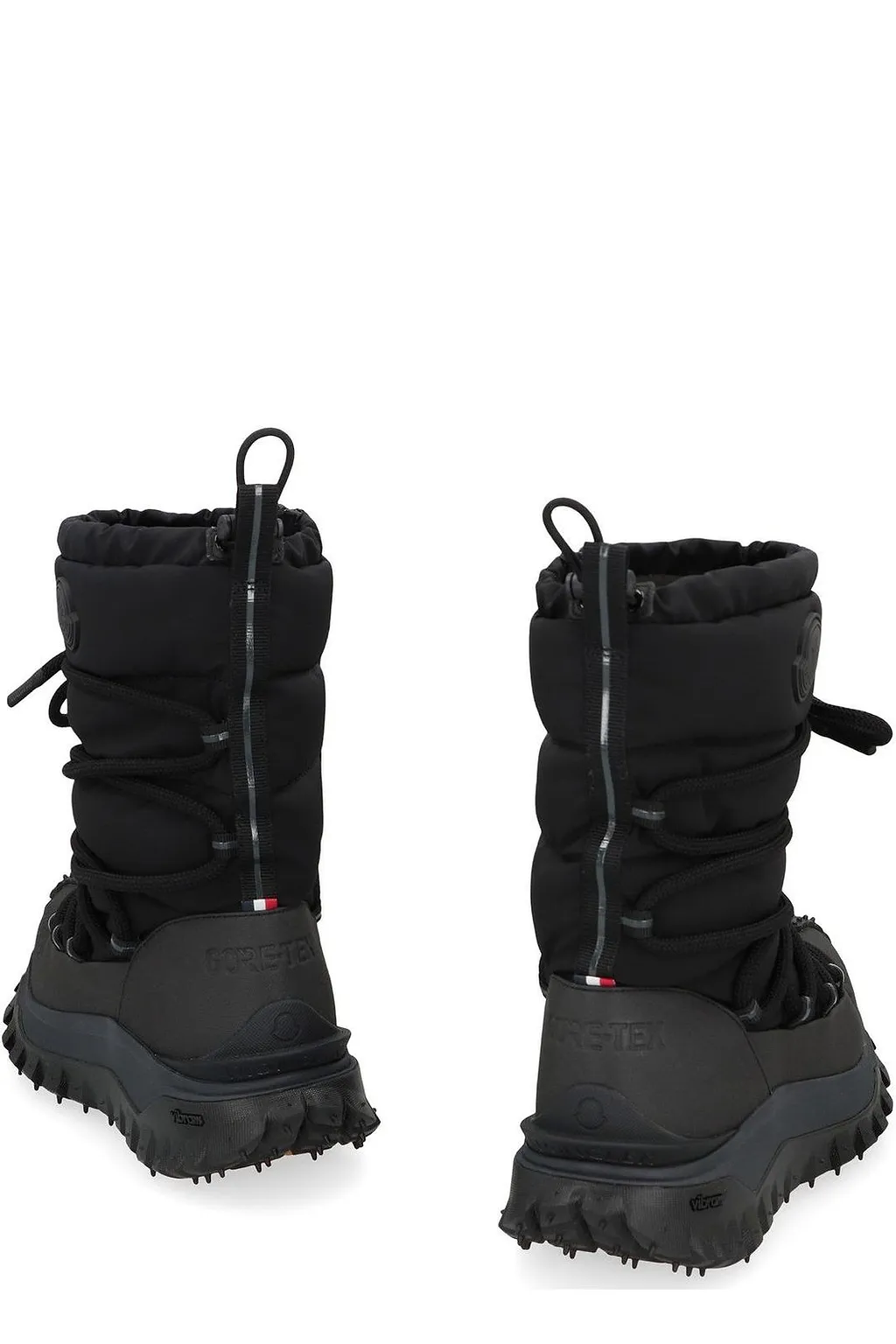 Moncler Logo Patch High Trailgrip Boots