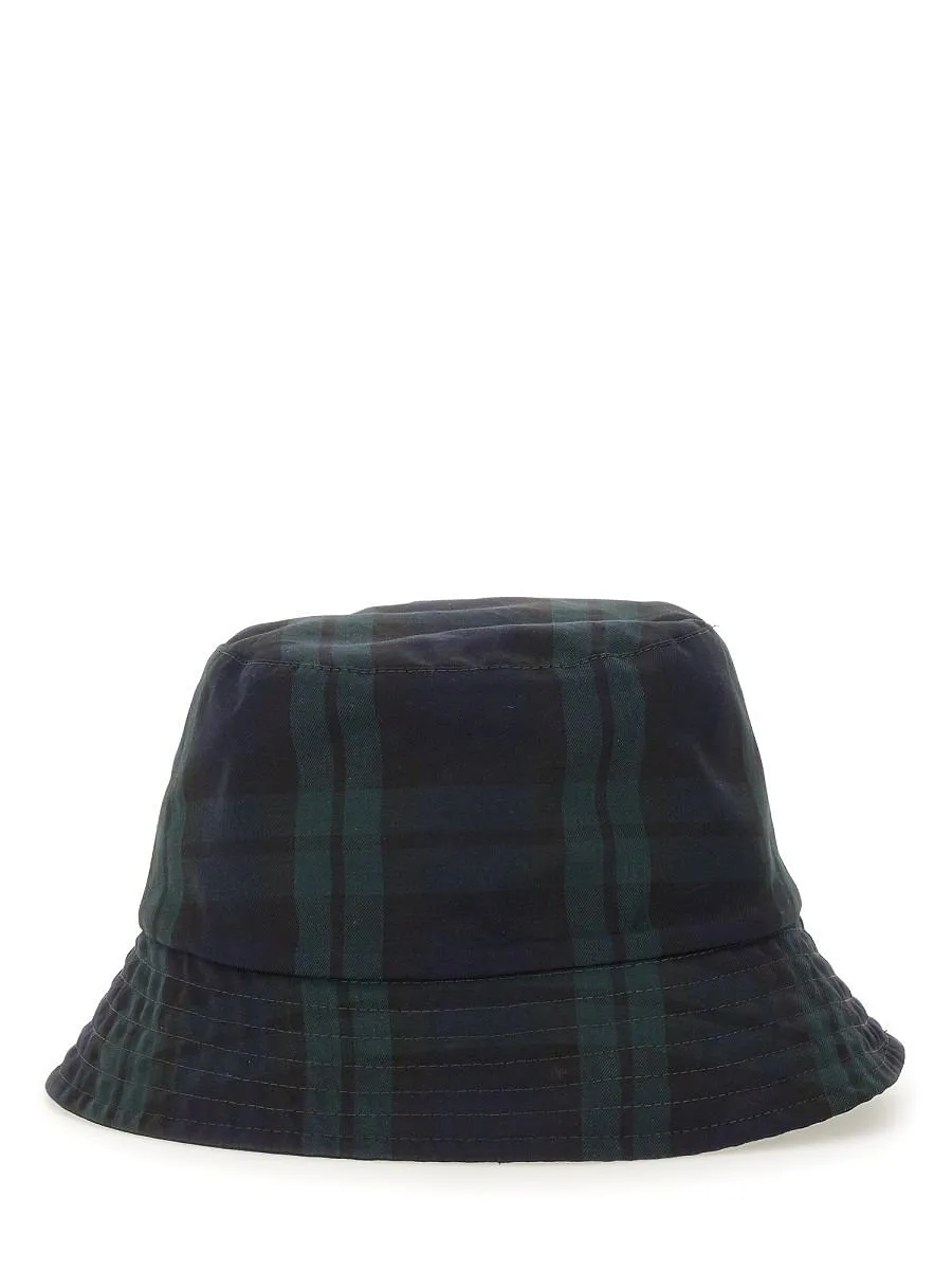 Moncler Reversible Plaid Bucket Hat