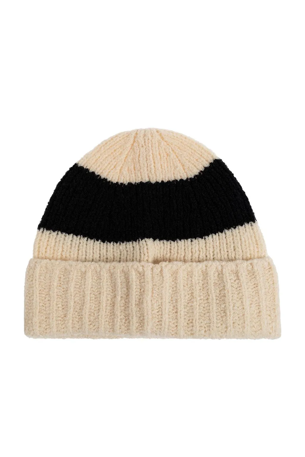 Moncler Ribbed Logo Patch Beanie