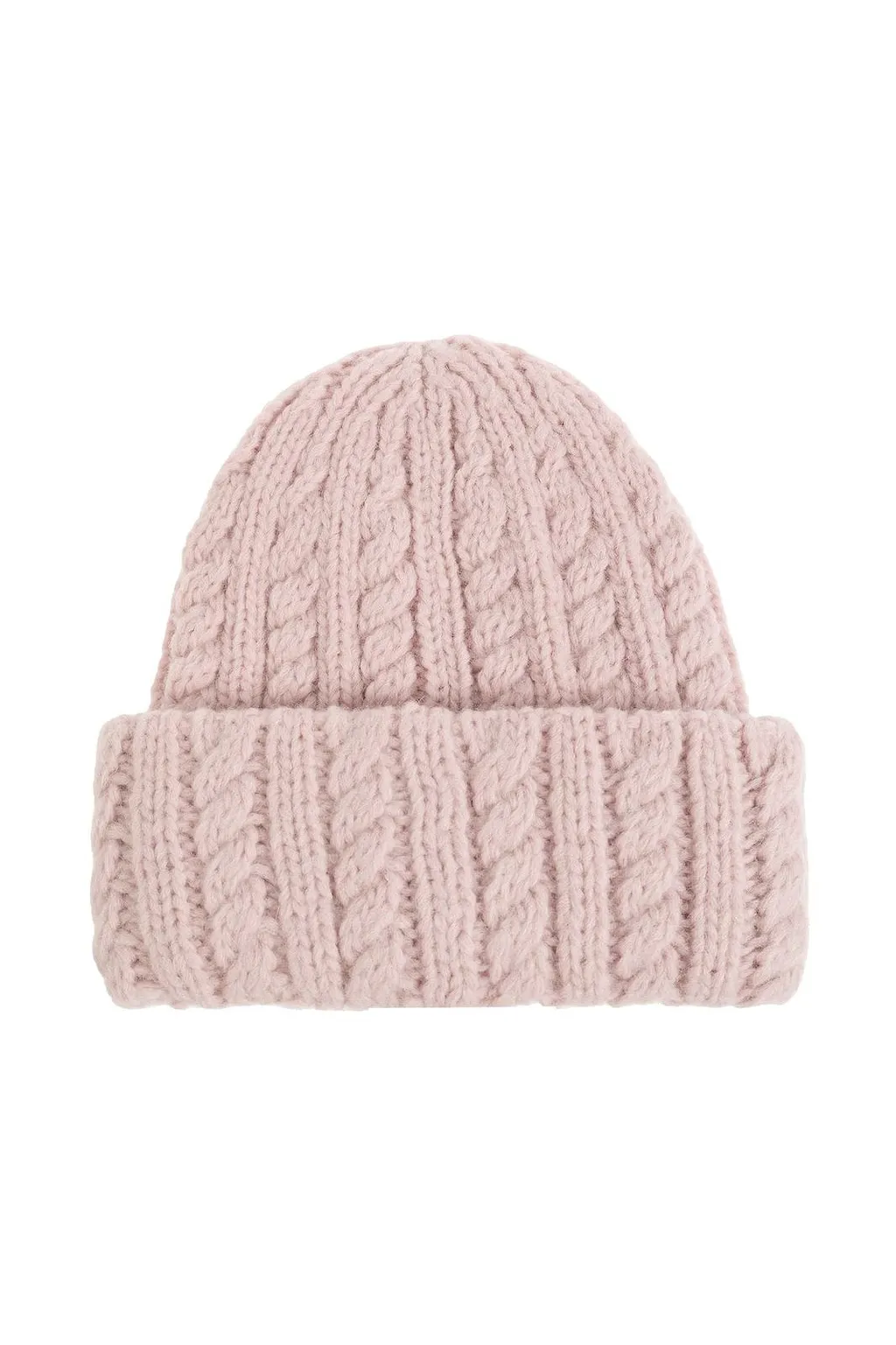 Logo Patch Knitted Beanie
