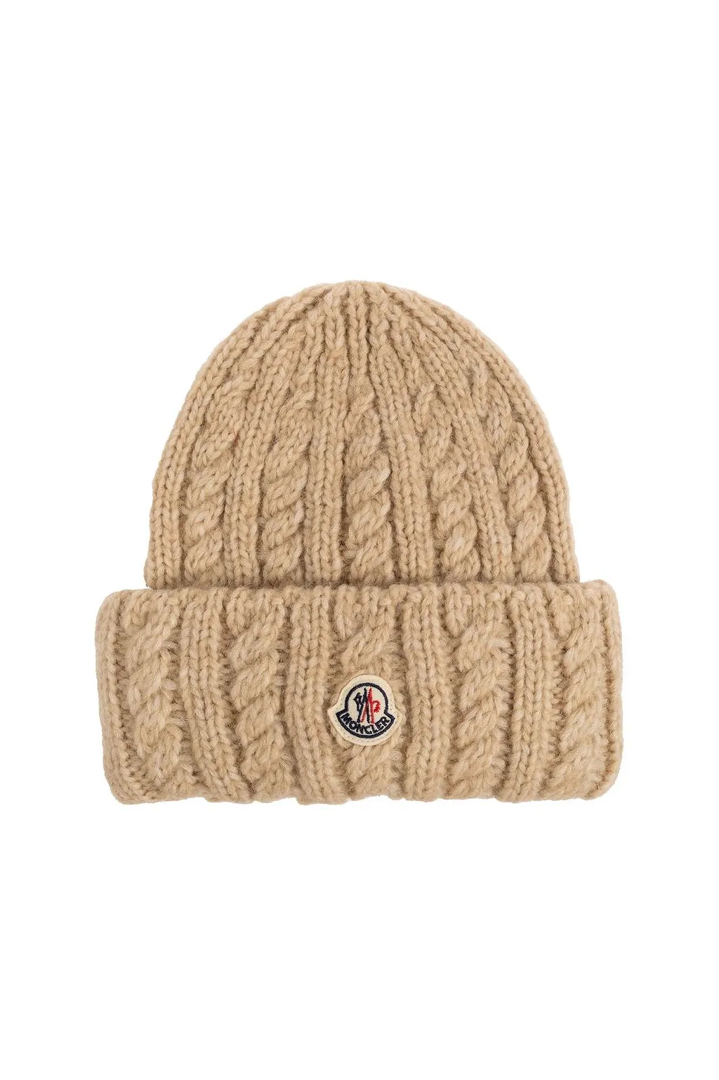 Logo Patch Knitted Beanie