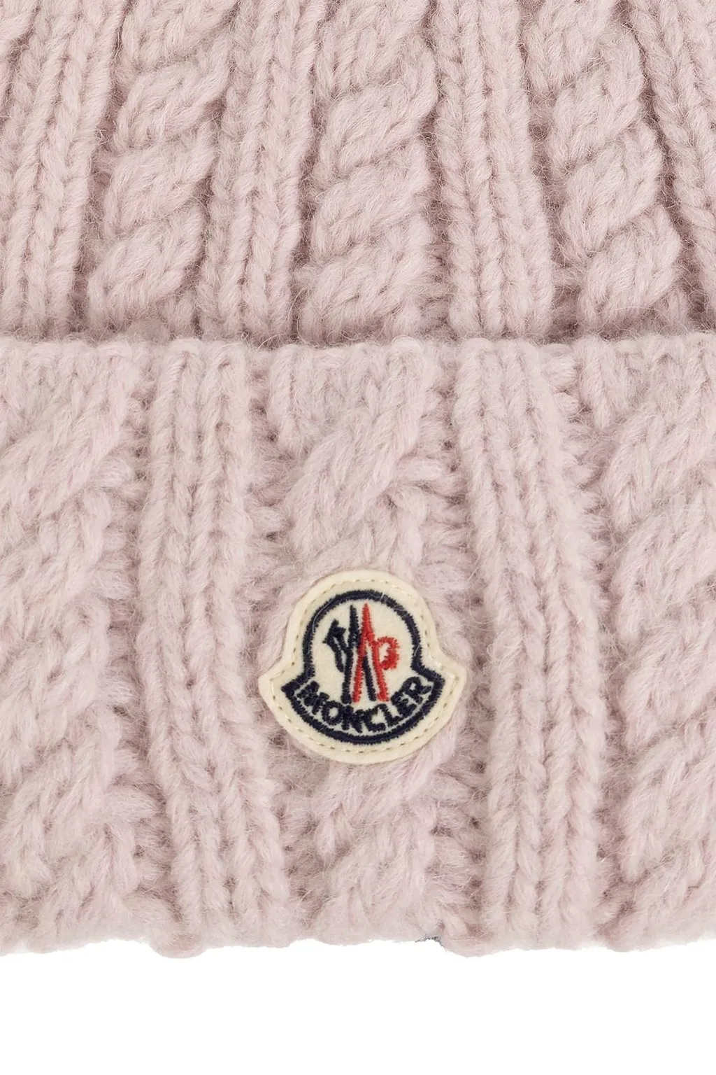 Logo Patch Knitted Beanie