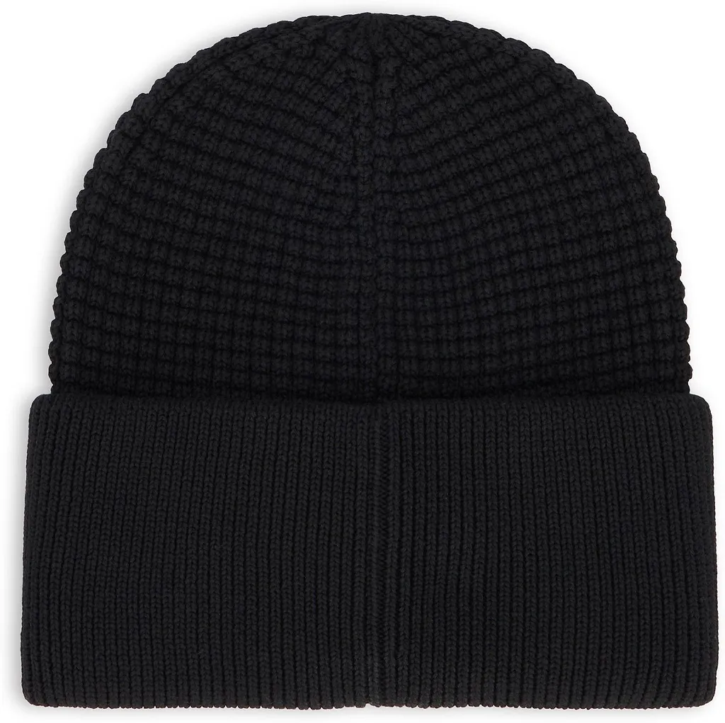 Logo Patch Knitted Beanie