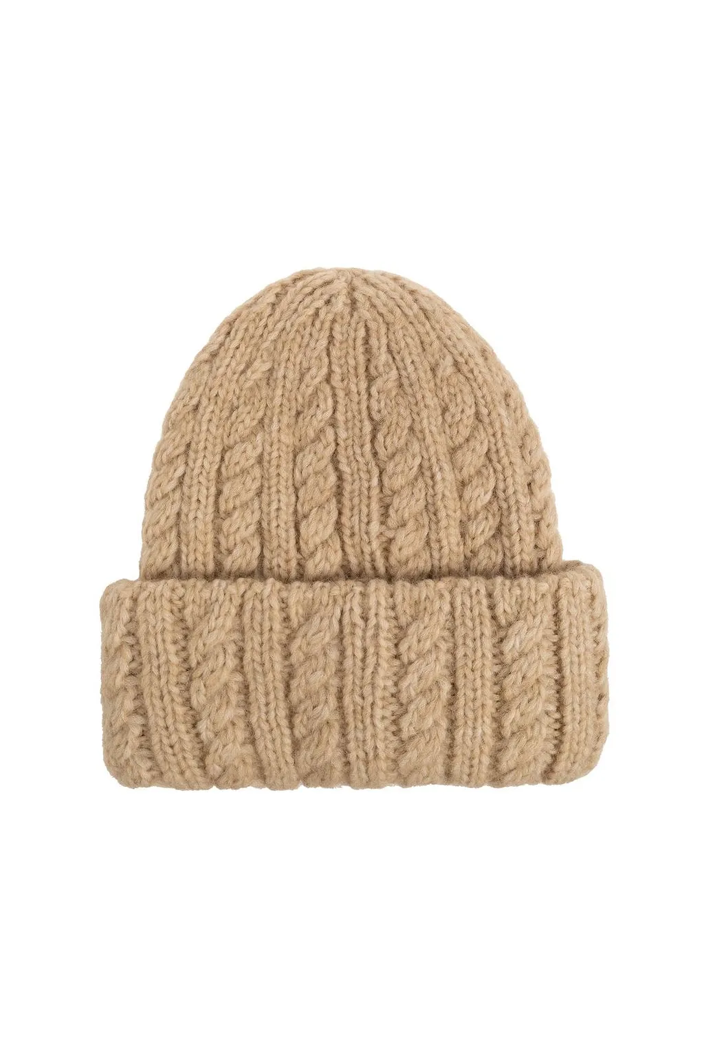 Logo Patch Knitted Beanie