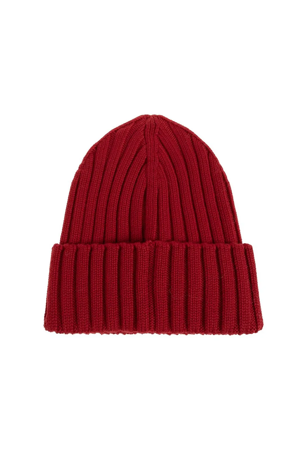 Moncler Logo Patch Knitted Beanie Hat