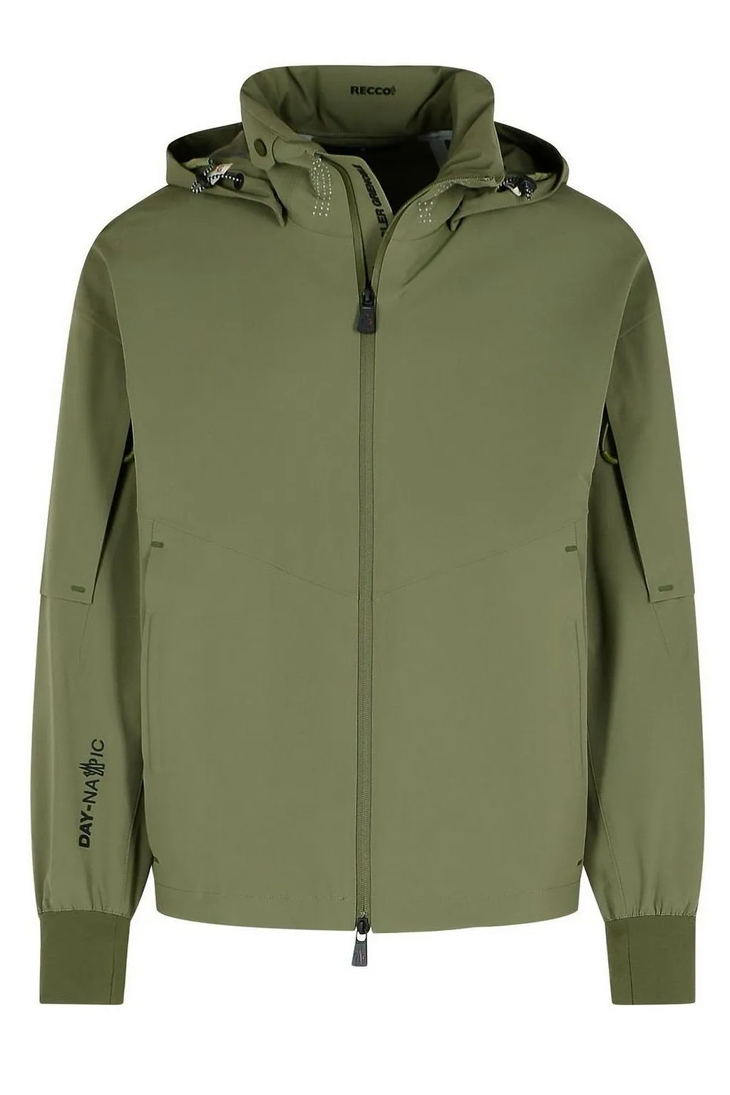 Moncler Grenoble Zip-Up Hooded Jacket