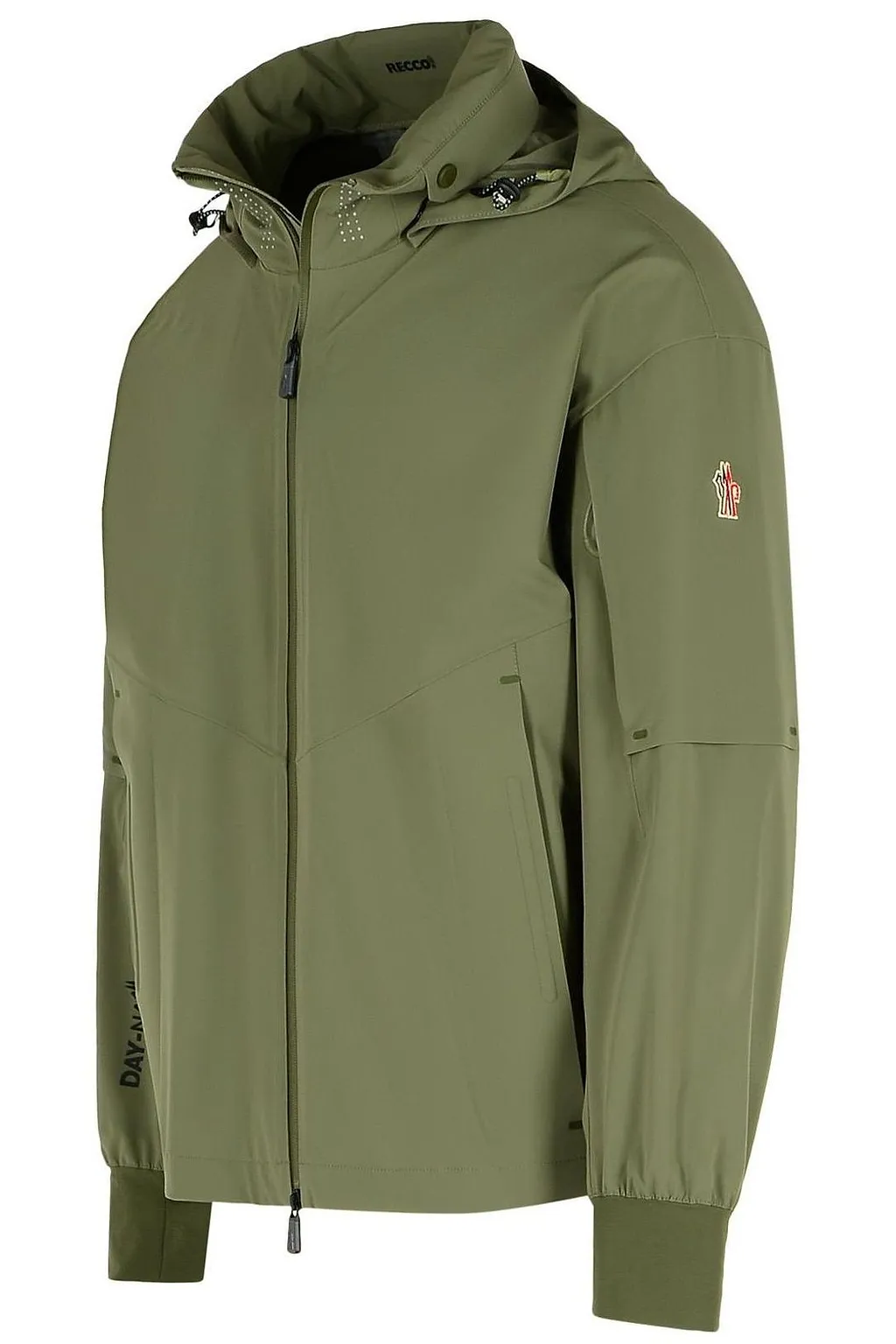 Moncler Grenoble Zip-Up Hooded Jacket
