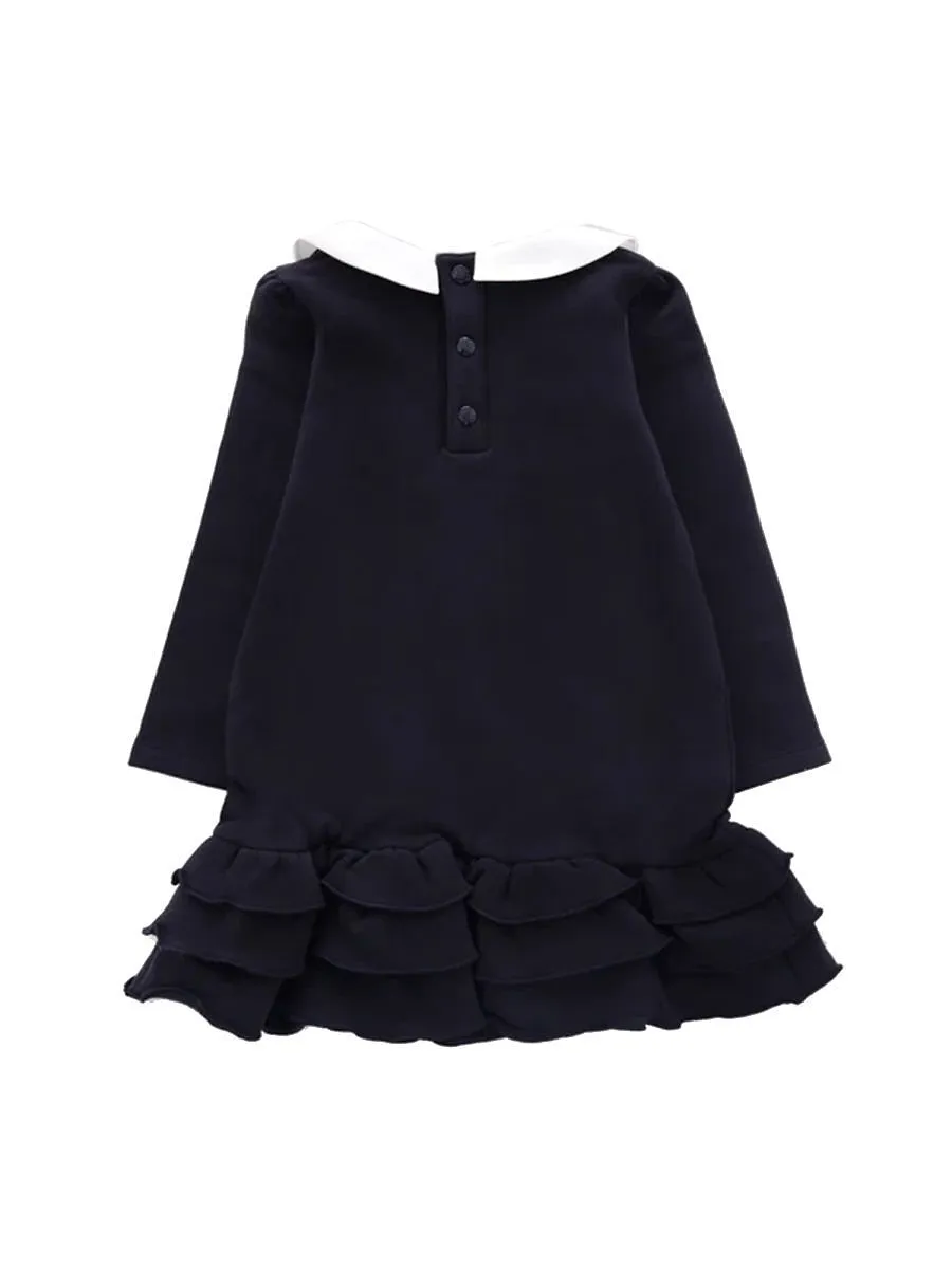 Moncler Ruffled Collar Dress
