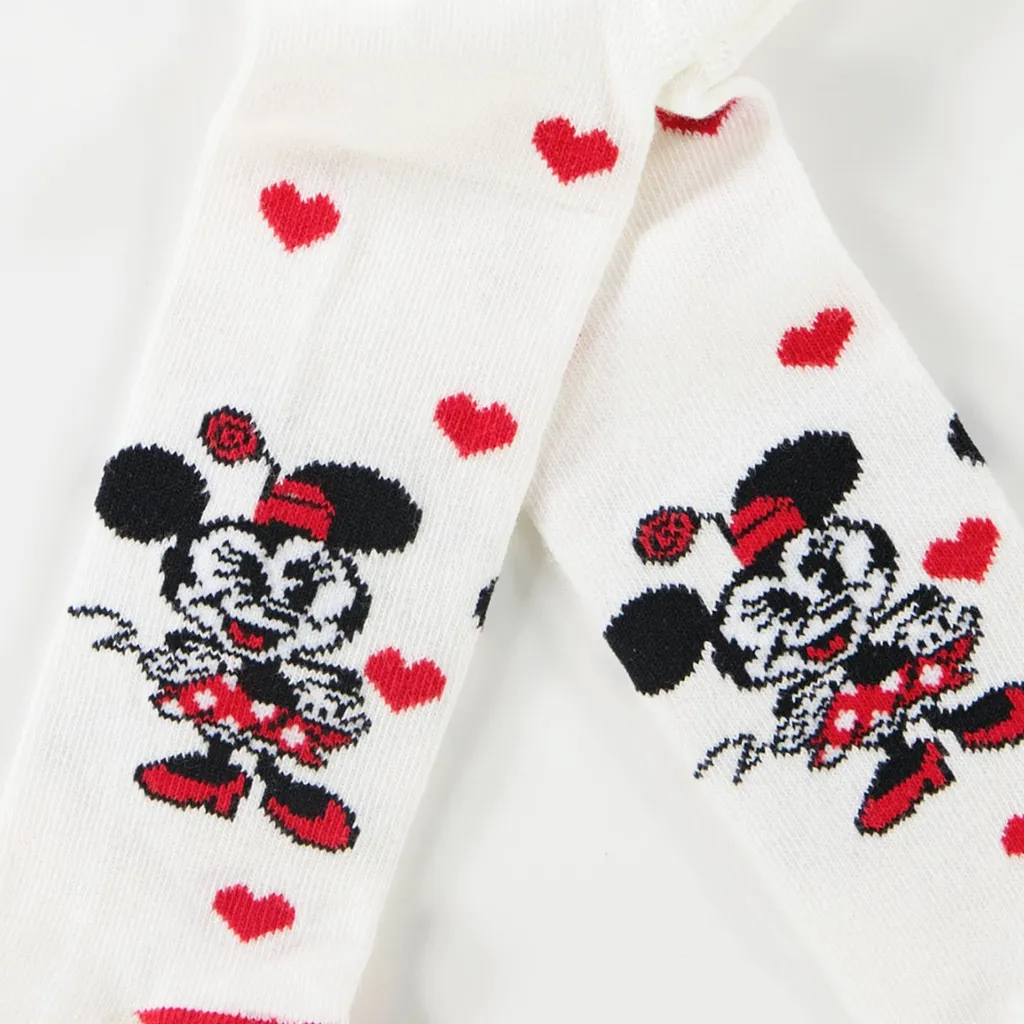 Minnie Heart Tights