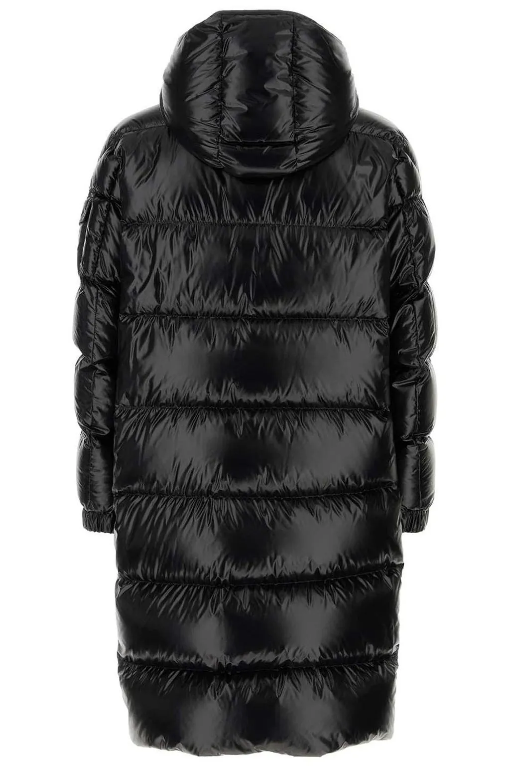 Moncler Hanoverian Logo Patch Quilted Coat