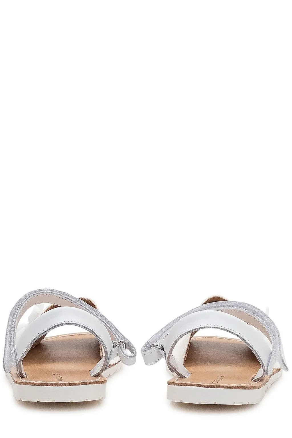 Monnalisa Minorchina Glitter Flat Sandals