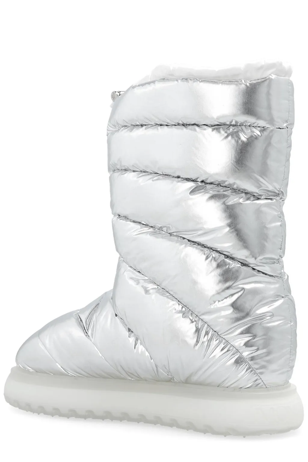 Moncler Logo Patch Puffer Boots