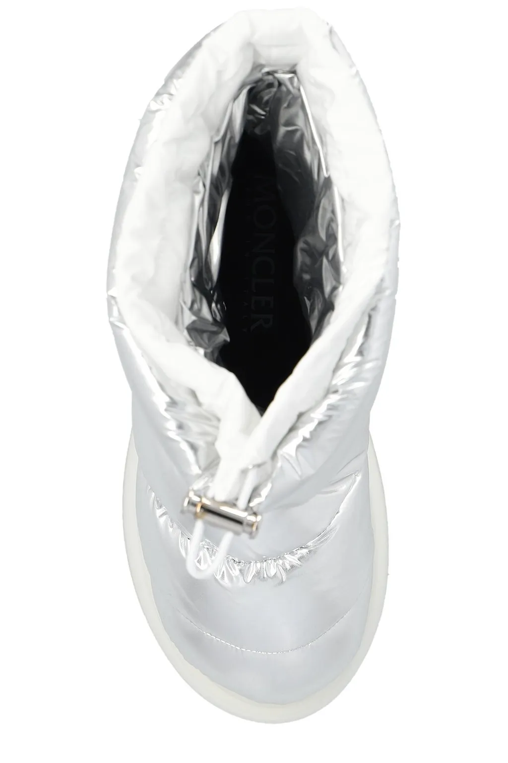 Moncler Logo Patch Puffer Boots