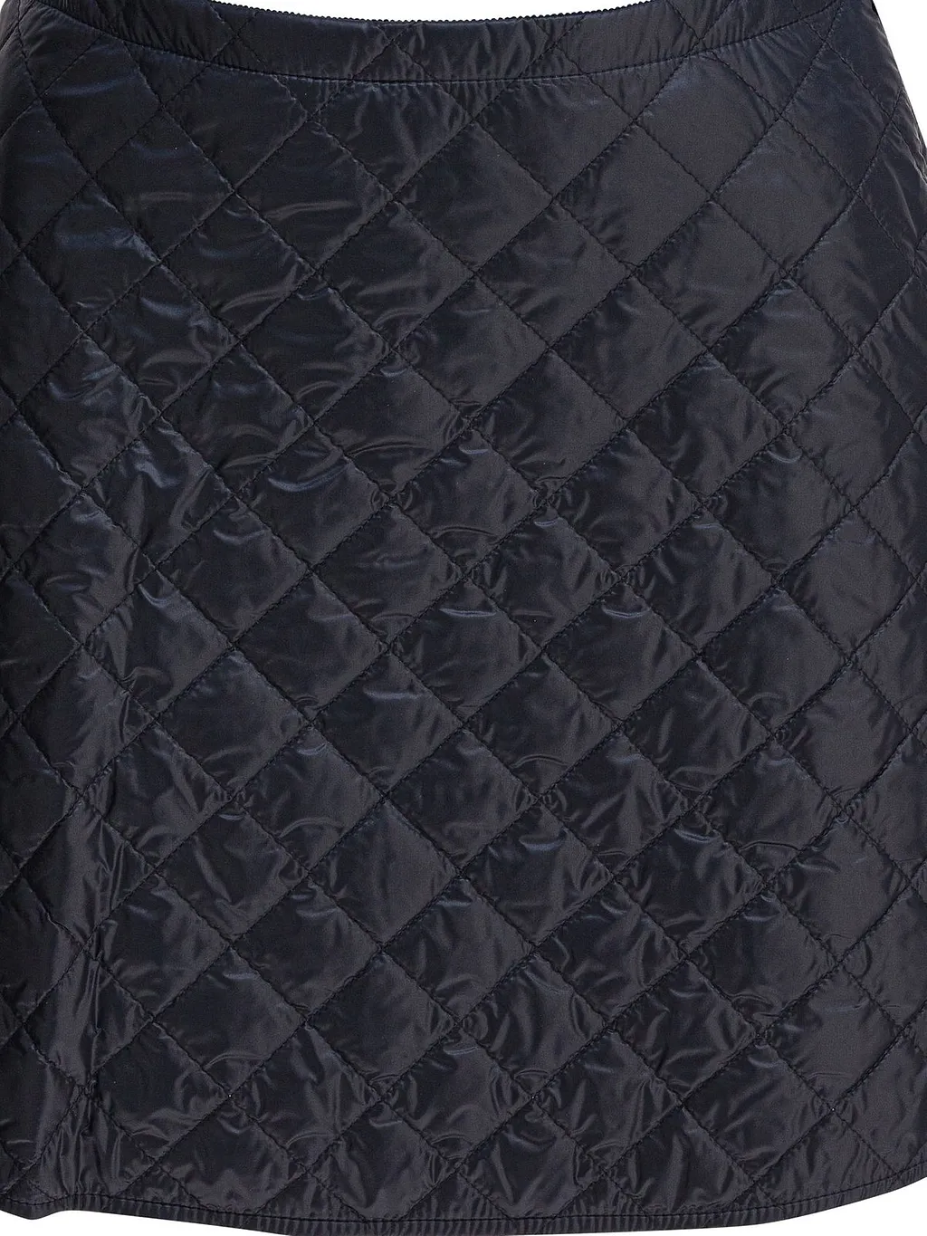 Moncler Logo Patch Quilted Mini Skirt