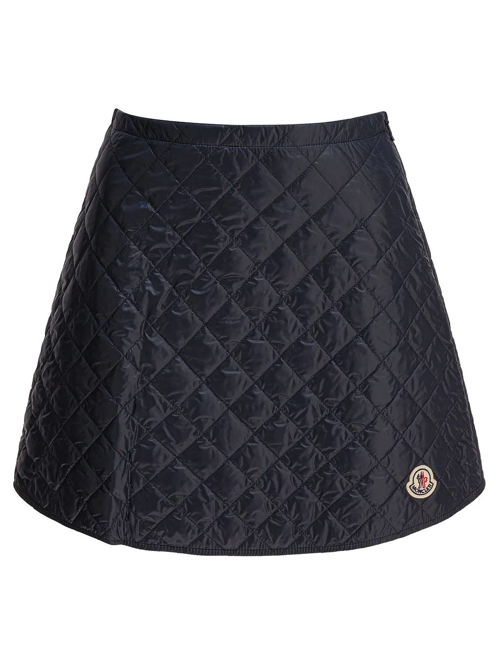 Moncler Logo Patch Quilted Mini Skirt