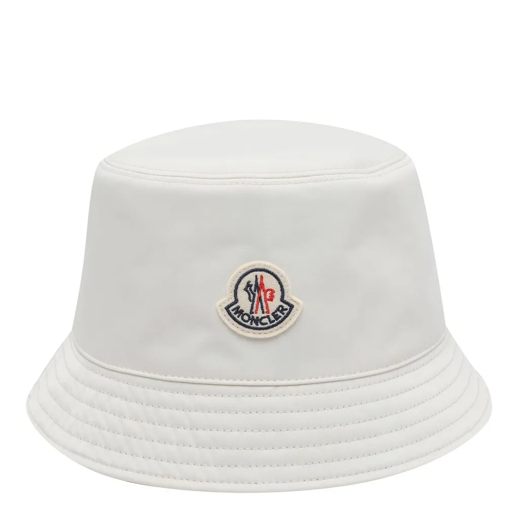 Moncler Logo Patch Reversible Bucket Hat