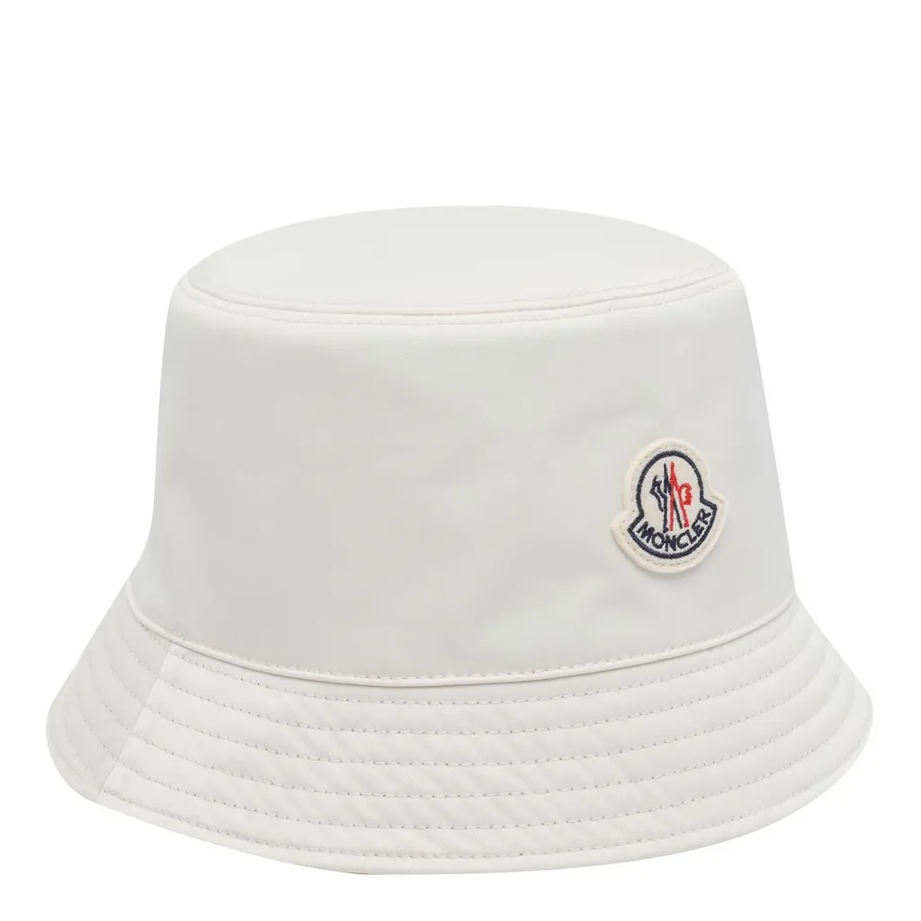 Moncler Logo Patch Reversible Bucket Hat