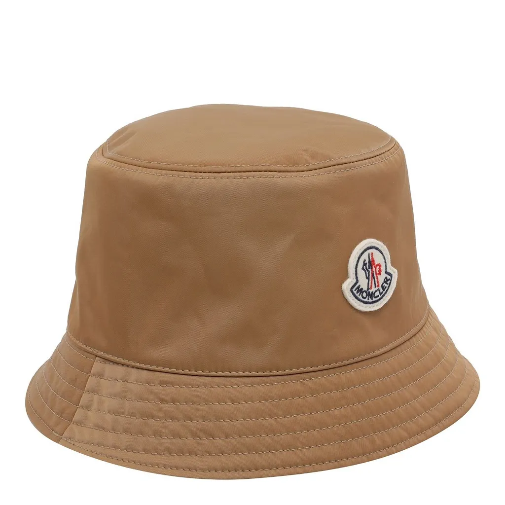 Moncler Logo Patch Reversible Bucket Hat