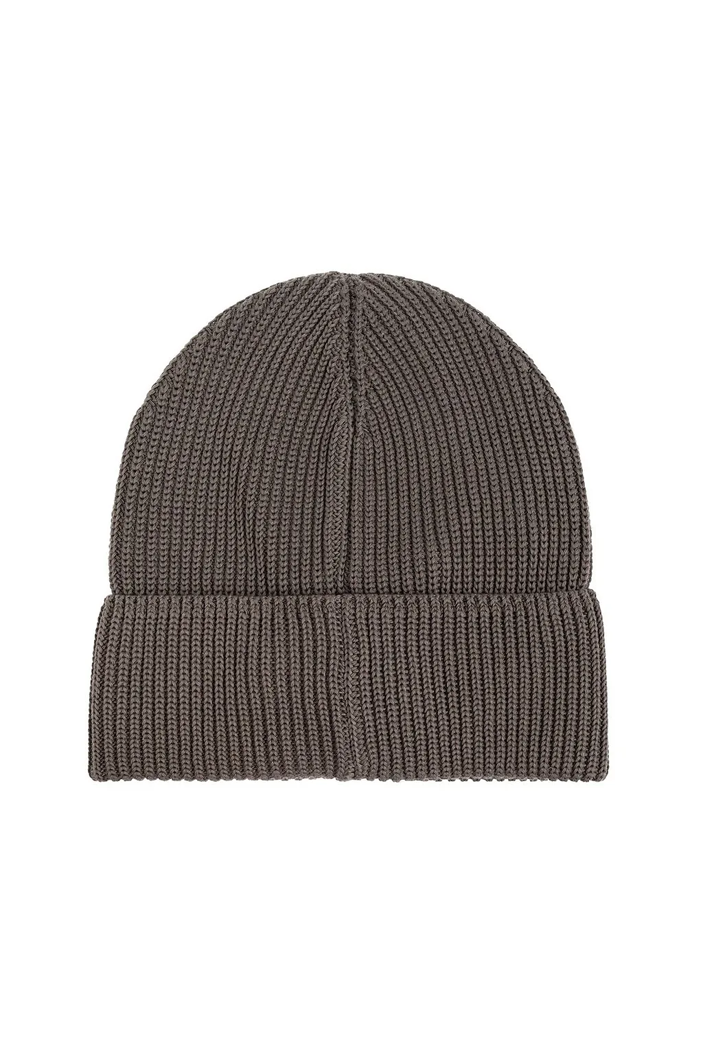 Moncler Logo Patch Ribbed Beanie