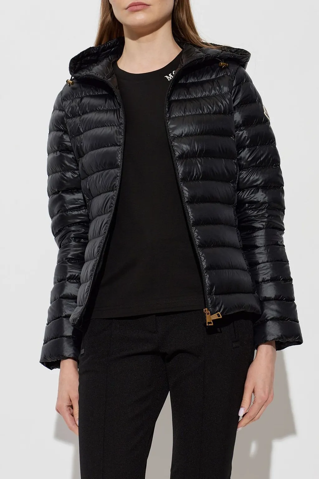 Moncler Igelhood Zip-Up Short Padded Jacket