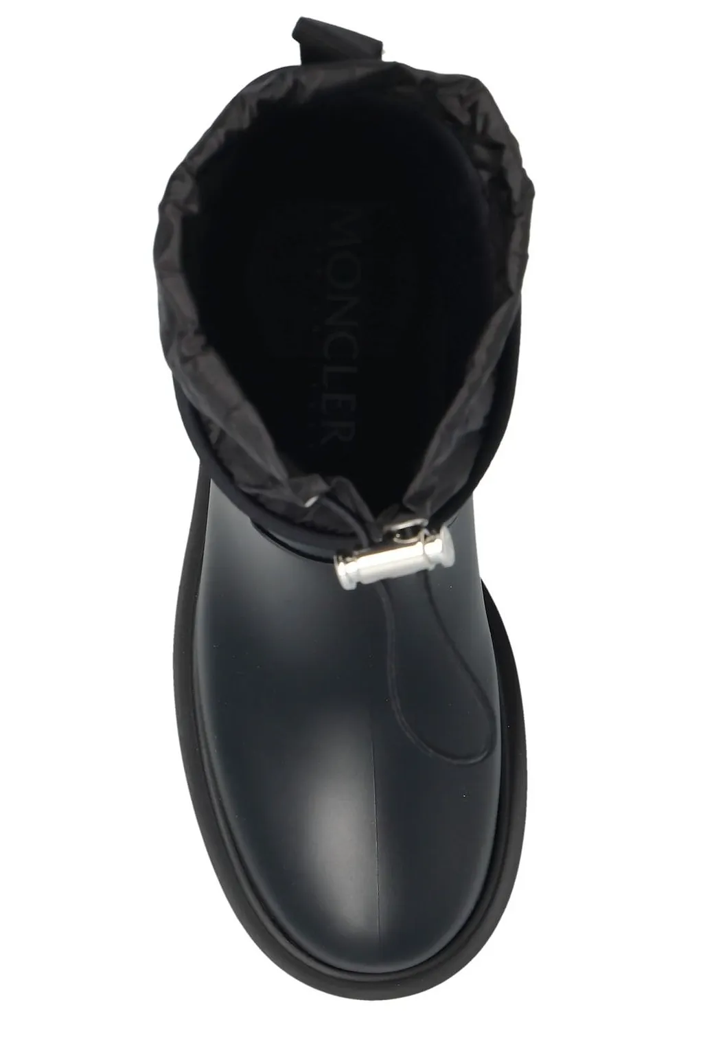 Moncler Kickstream Logo Patch Rain Boots