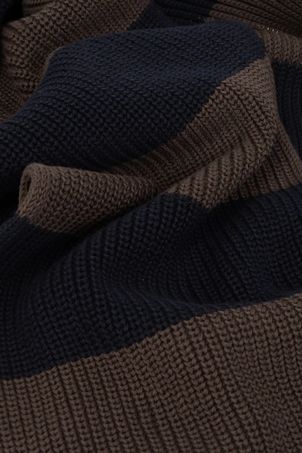 Moncler Logo Patch Striped Scarf