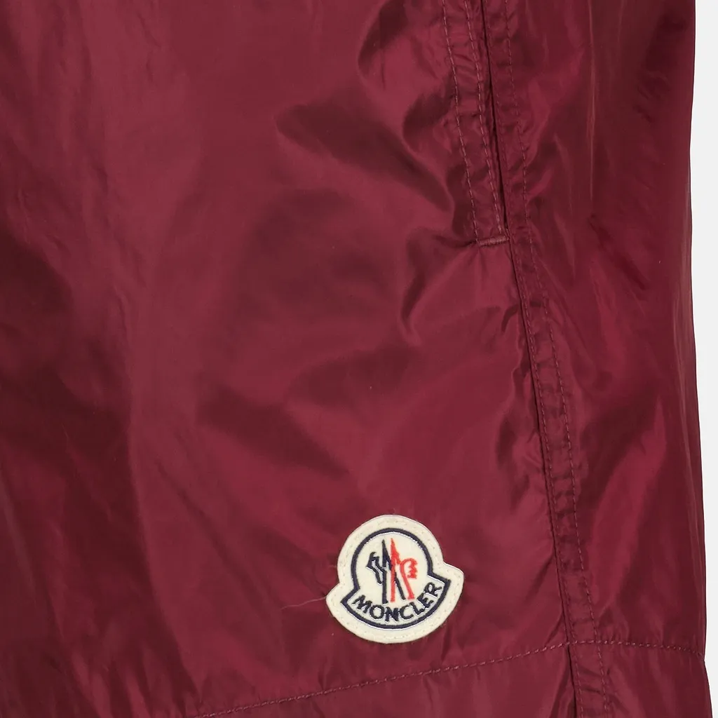 Moncler Logo Patch Swim Shorts
